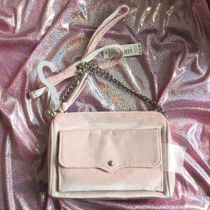 Pink Velvet Crossbody